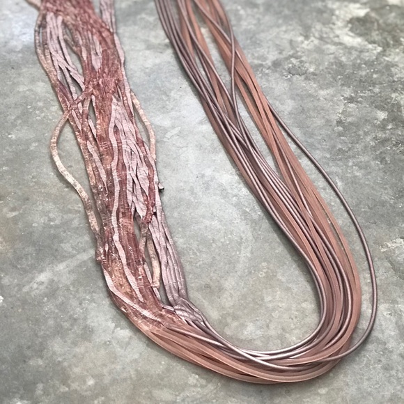 Artisan Necklace 2 Sides 2  Colors - Picture 5 of 10